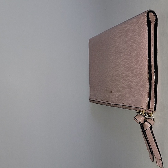 KATE SPADE BIFOLD DOUBLE TOP ZIP CLOSURE WALLET IN DUSTY ROSE - Picture 14 of 14